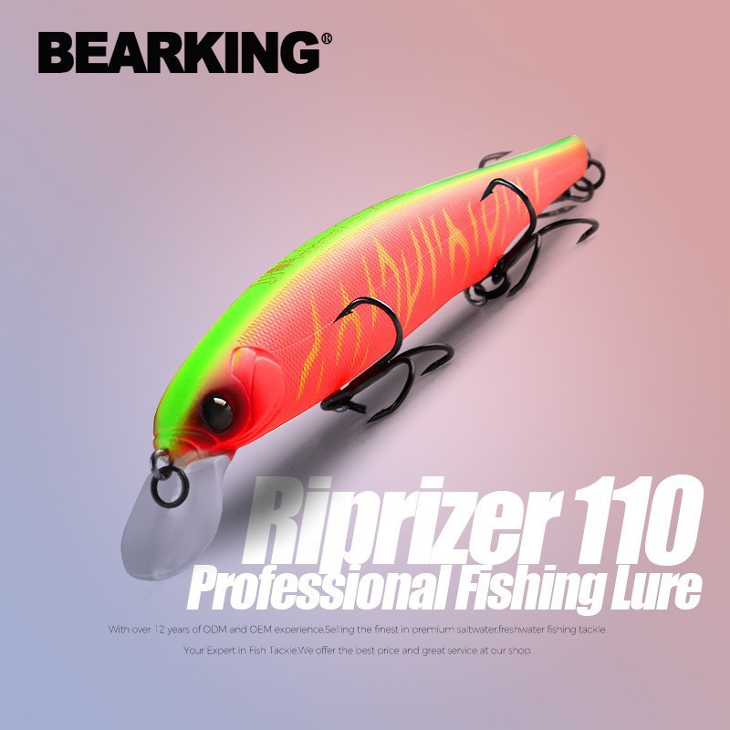 BEARKING Лучшая цена Riprizer  – обзор и цена Fishing Lure Jerkbait