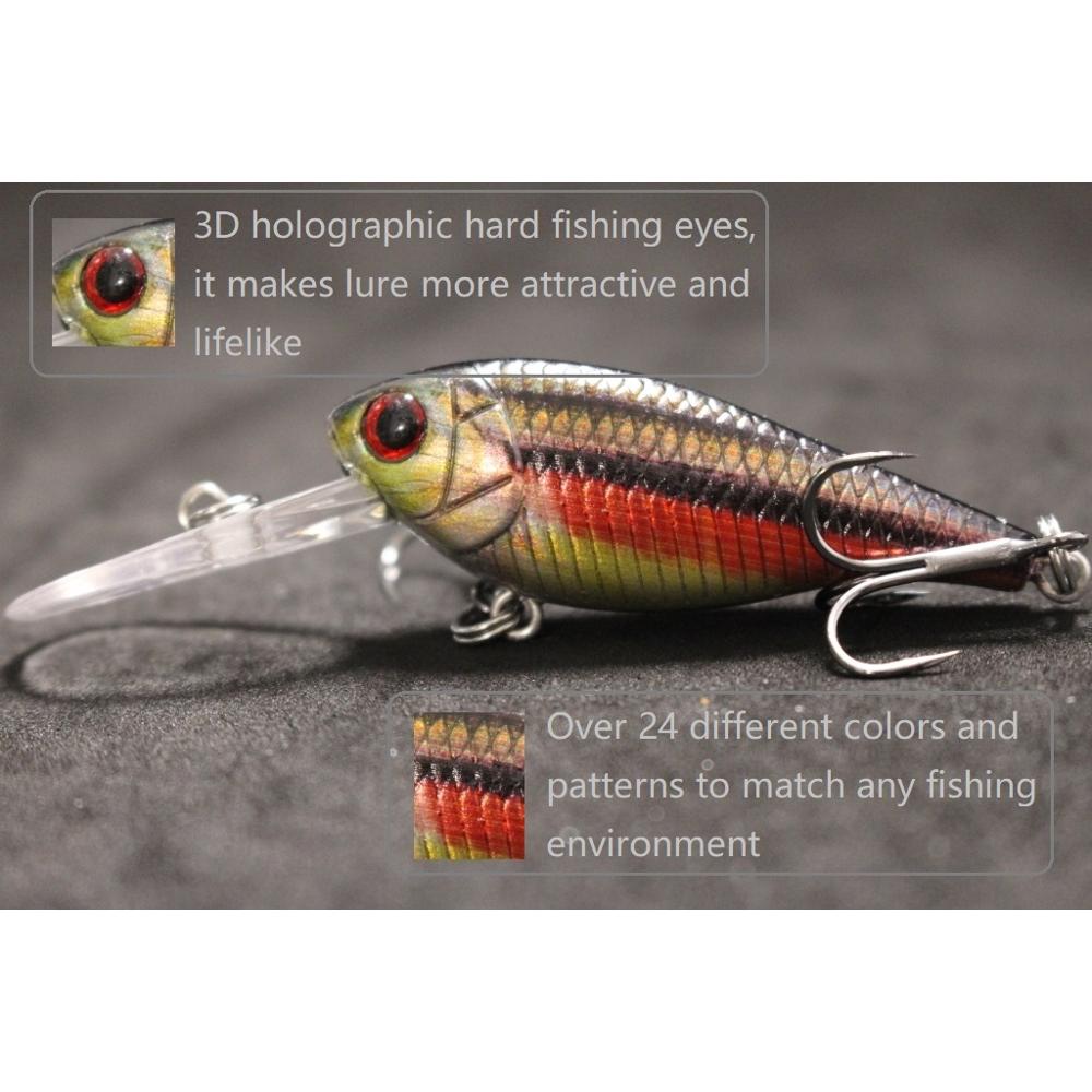 WLure кренкбейт, приманка для  – обзор и цена Fishing Lure Crankbait