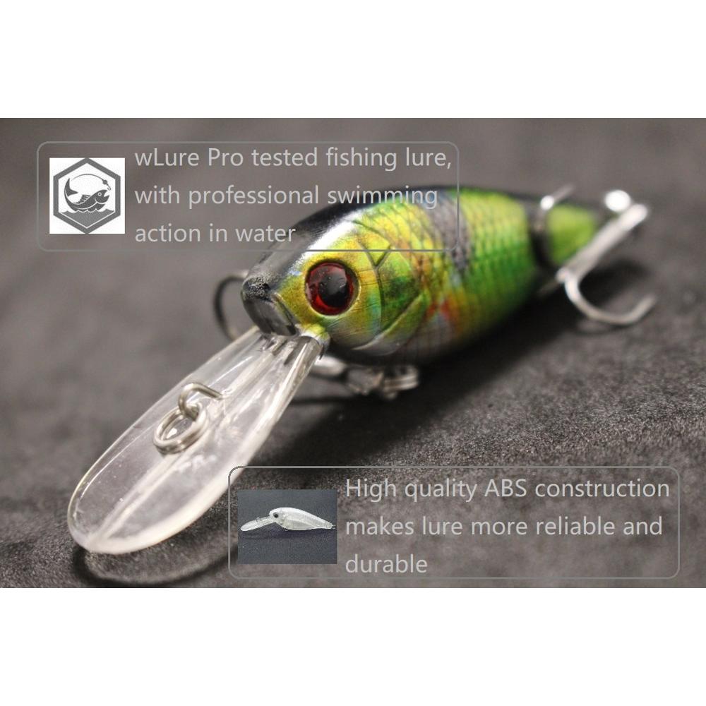 WLure кренкбейт, приманка для  – обзор и цена Fishing Lure Crankbait