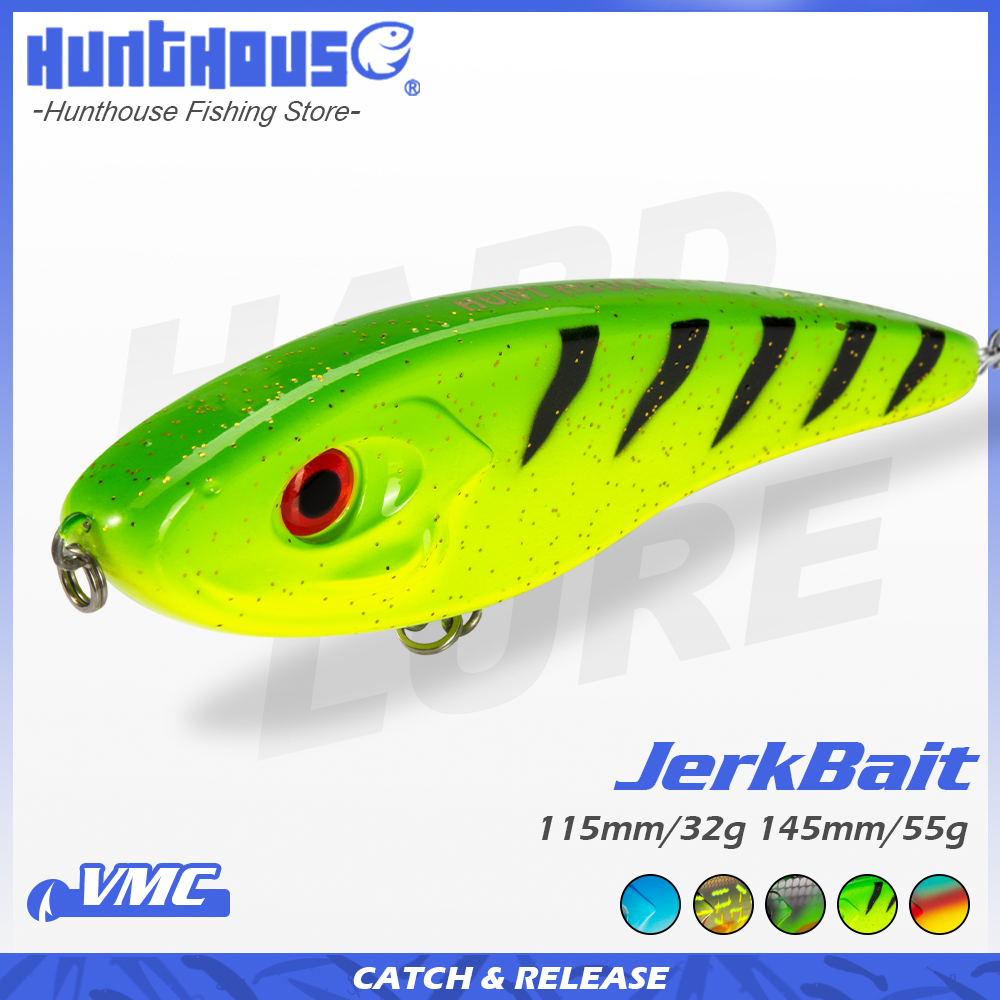 Воблер Hunthouse Jerkbait Musk – обзор и цена Fishing Lure Jerkbait