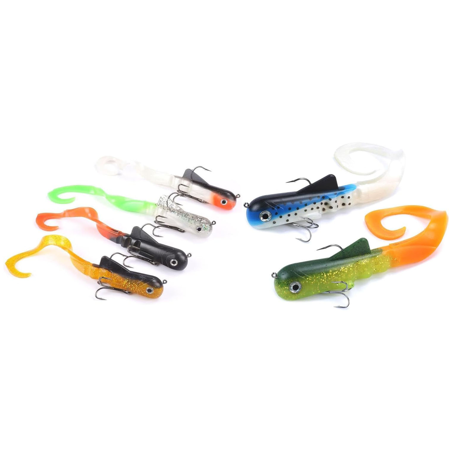 Мягкая рыболовная приманка, 6  – обзор и цена Fishing Lure Soft Plastic