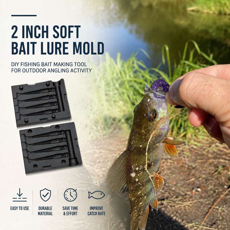 Форма для изготовления мягких  – обзор и цена Fishing Lure Accessories